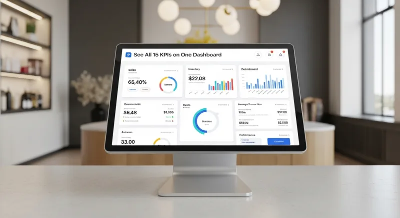 See All 15 KPIs on One Dashboard - Restaurant Analytics: 15 KPIs Every Owner Should Track Daily — KwickOS