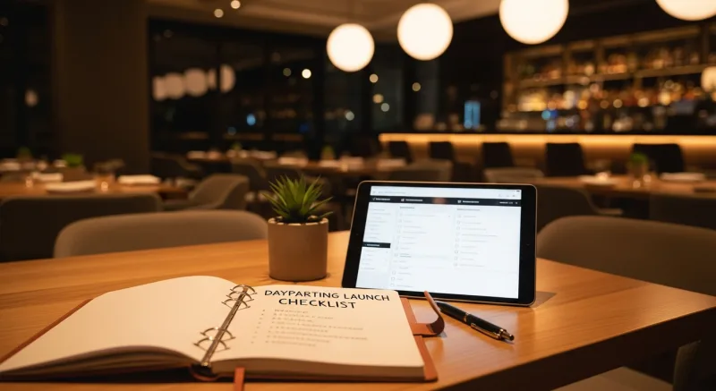 The Dayparting Launch Checklist - Dayparting Strategy: Make Every Hour of Operation Profitable — KwickOS