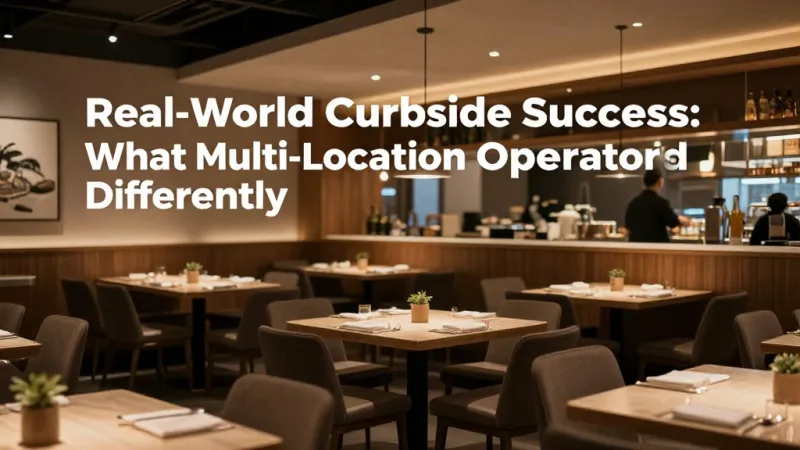 Real-World Curbside Success: What Multi-Location Operators Do Differently - Curbside Pickup Setup: The Zero-Cost Delivery Alternative for Restaurants — KwickOS