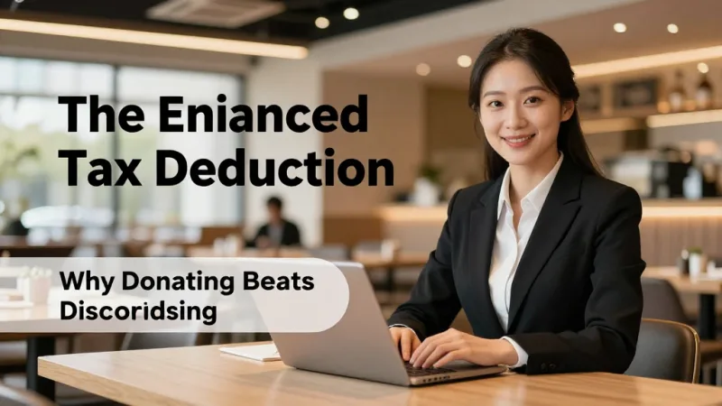 The Enhanced Tax Deduction: Why Donating Beats Discarding - Restaurant Food Donation Programs: Tax Benefits, Liability Protection, and Zero Waste — KwickOS
