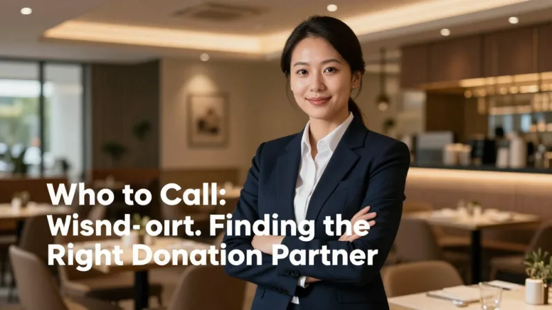 Who to Call: Finding the Right Donation Partner - Restaurant Food Donation Programs: Tax Benefits, Liability Protection, and Zero Waste — KwickOS