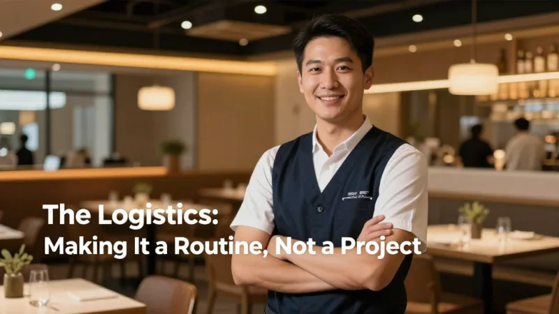 The Logistics: Making It a Routine, Not a Project - Restaurant Food Donation Programs: Tax Benefits, Liability Protection, and Zero Waste — KwickOS