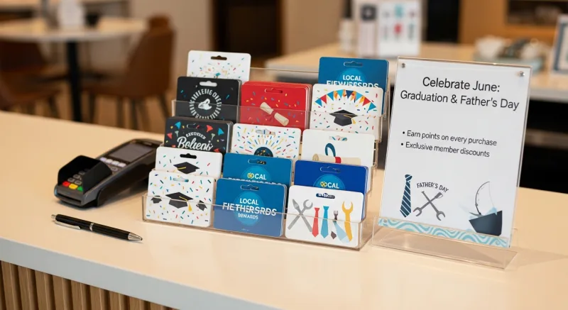June: Graduation Season & Father's Day Double Hit - Gift Card Marketing Calendar: 12 Months of Promotions — KwickOS