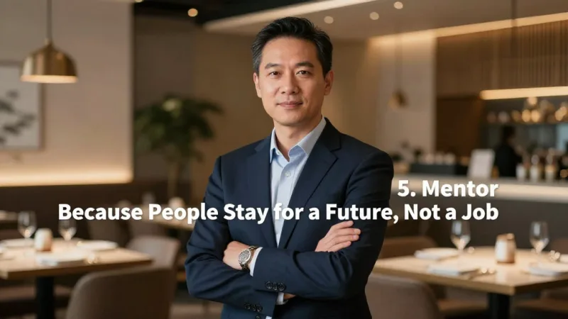 5. Mentor — Because People Stay for a Future, Not a Job - Restaurant Leadership: From Boss to Leader Your Staff Follows — KwickOS