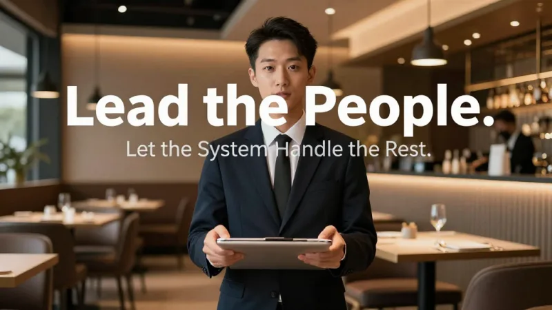 Lead the People. Let the System Handle the Rest. - Restaurant Leadership: From Boss to Leader Your Staff Follows — KwickOS