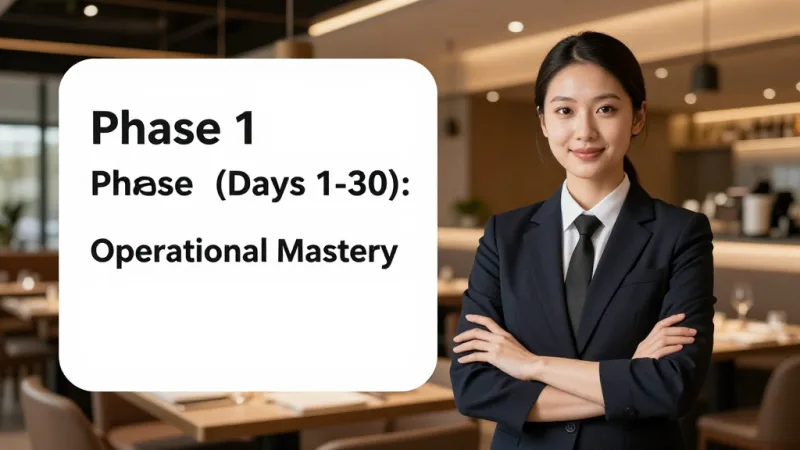 Phase 1 (Days 1-30): Operational Mastery - Restaurant Manager Training: 90-Day Program That Creates Leaders — KwickOS