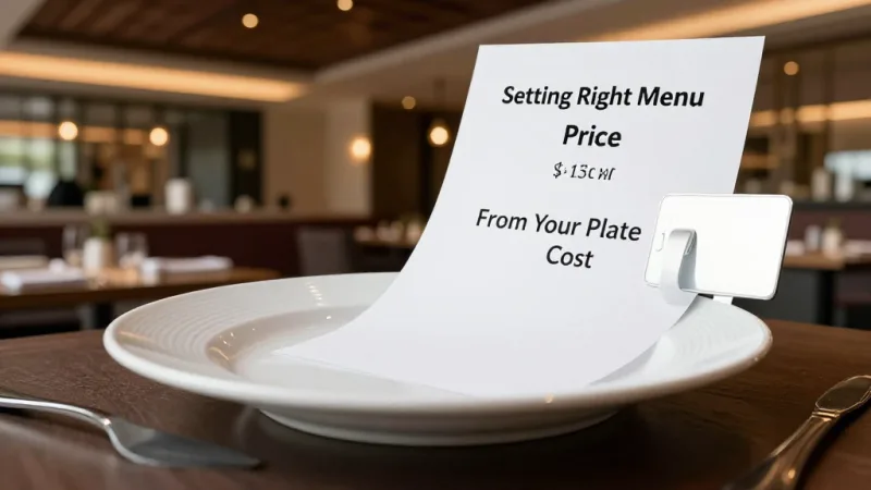Setting the Right Menu Price From Your Plate Cost - Menu Costing: Recipe Cards That Reveal Your True Food Cost — KwickOS