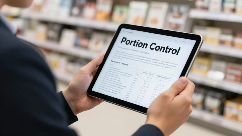 Portion Control: The Human Error That Recipe Cards Expose - Menu Costing: Recipe Cards That Reveal Your True Food Cost — KwickOS