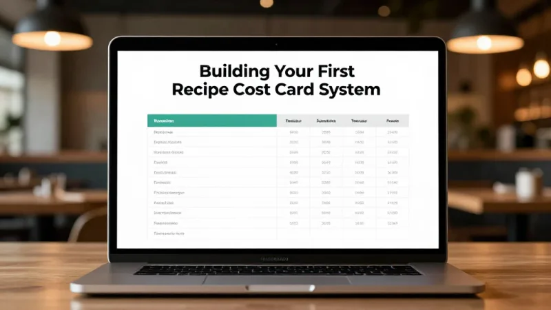 Building Your First Recipe Cost Card System - Menu Costing: Recipe Cards That Reveal Your True Food Cost — KwickOS