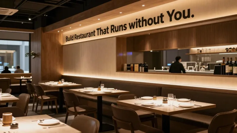 Build a Restaurant That Runs Without You - Restaurant Owner Burnout: 12 Systems That Give You Your Life Back — KwickOS