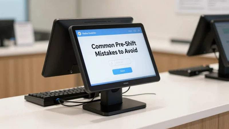 Common Pre-Shift Mistakes to Avoid - Restaurant Pre-Shift Meetings: The 10-Minute Framework That Works — KwickOS