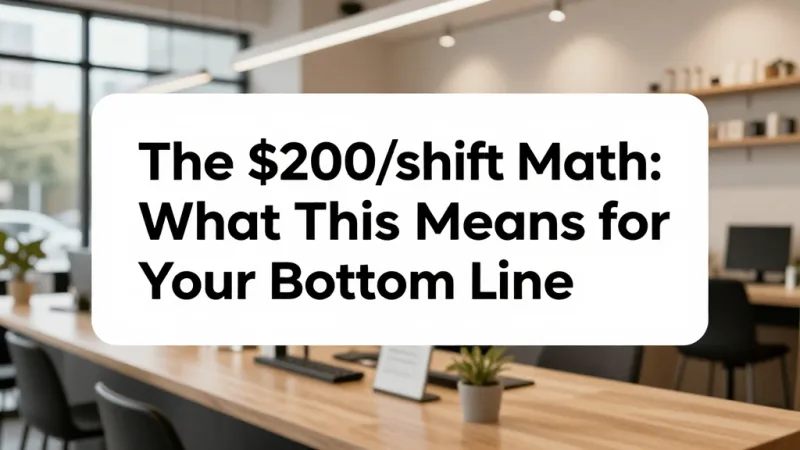 The $200/Shift Math: What This Means for Your Bottom Line - Server Upselling Training: 5 Phrases That Add $5 Per Check — KwickOS