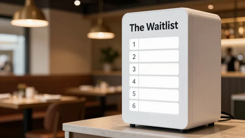 The Waitlist as a Loyalty and Gift Card Machine - Waitlist Management: Turn 45-Minute Waits into Happy Customers — KwickOS