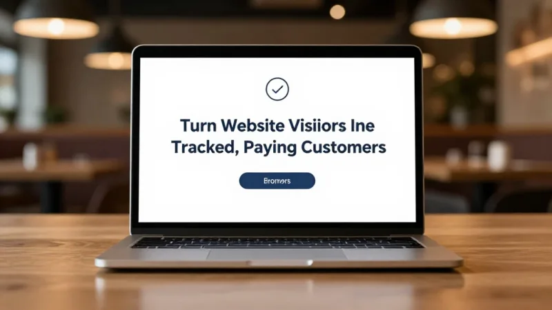 Turn Website Visitors Into Tracked, Paying Customers - Restaurant Website: 7 Elements That Convert Visitors to Customers — KwickOS