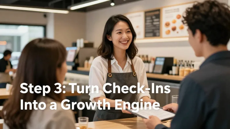 Step 3: Turn Check-Ins Into a Growth Engine - Yelp Strategy for Restaurants: Work the Algorithm, Not Against It — KwickOS