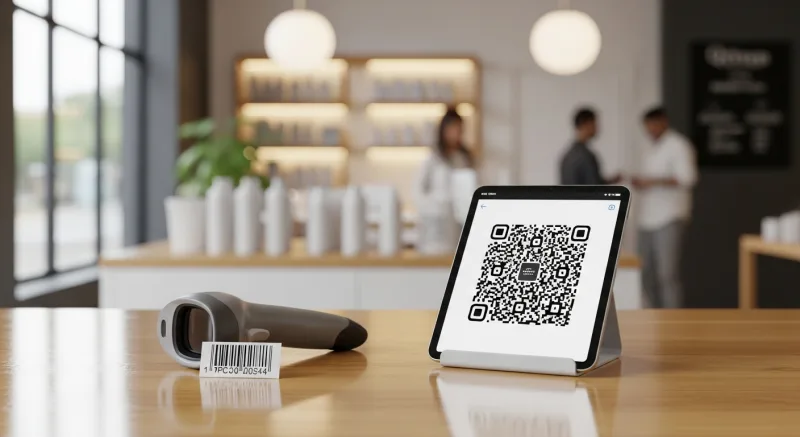 Barcode Types: 1D vs 2D and What Your Store Needs - Retail Inventory & Barcode Scanning: The Complete POS Guide — KwickOS