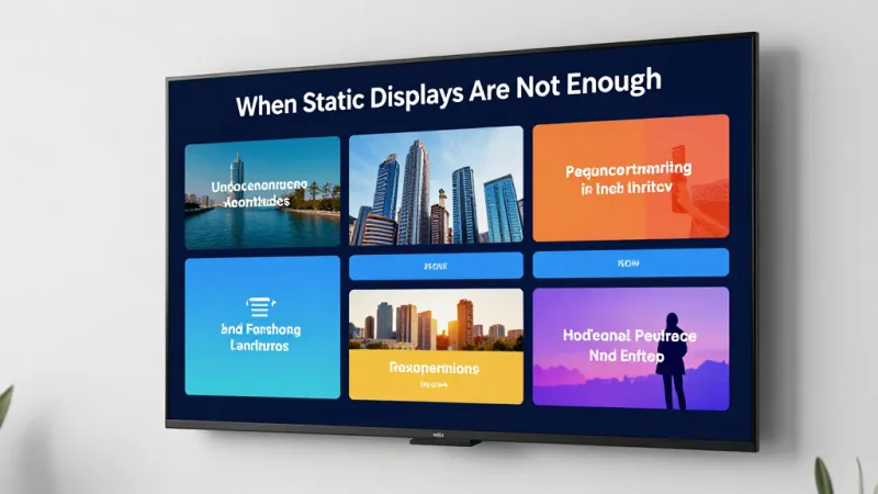 Digital Signage: When Static Displays Are Not Enough - Visual Merchandising: Store Displays That Increase Retail Sales 23% — KwickOS