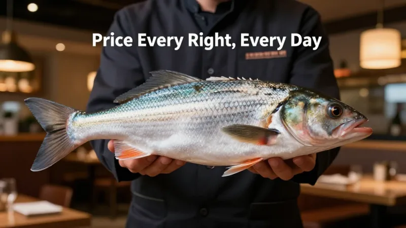 Price Every Fish Right, Every Day - Seafood Restaurant POS: Market Price, Catch Weight, and Daily Specials — KwickOS