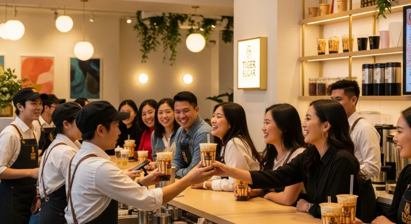 Tiger Sugar: A Different Format, Same Principle - 49 iPads, Zero Order Errors: How This Sushi Restaurant Revolutioniz...