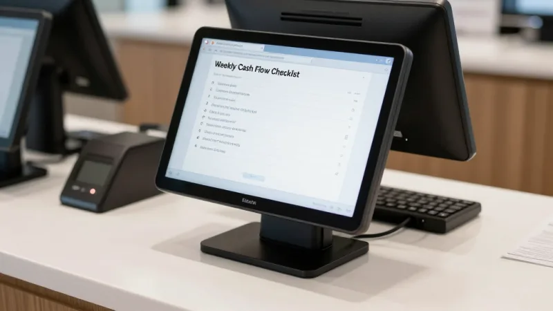 The Weekly Cash Flow Checklist - Cash Flow Management for Small Businesses: The Weekly System That Prevents Failure — KwickOS