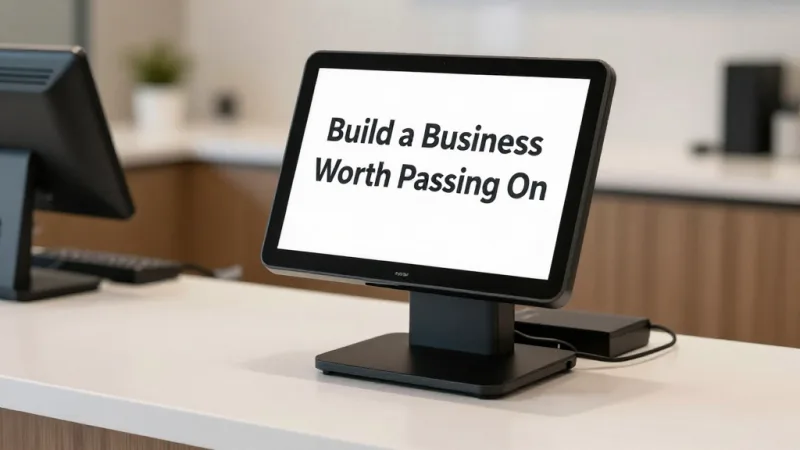 Build a Business Worth Passing On - Succession Planning: Pass Your Business to the Next Generation — KwickOS