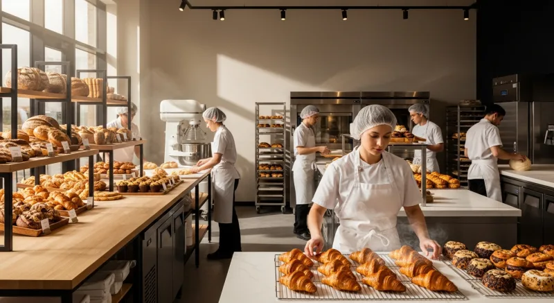 Labor Optimization: Staffing a Bakery That Peaks at Dawn - Your Bakery's Oven Schedule Is Guessing. AI POS Knows Exactly What ...