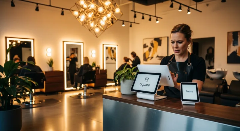 Why Toast and Square Are Wrong for Hair Salons - The Stylist Who Left Took 40 Clients. AI Would Have Kept Them.