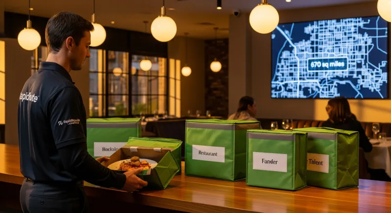 Delivery Logistics Across 670 Square Miles - Houston's 10,000 Restaurants and the AI Arms Race for Customers