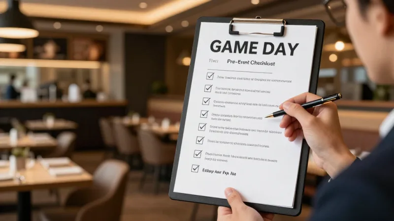 Setting Up for Game Day: A Pre-Event Checklist - Concession Stand POS: Fast Payment for High-Volume Events — KwickOS