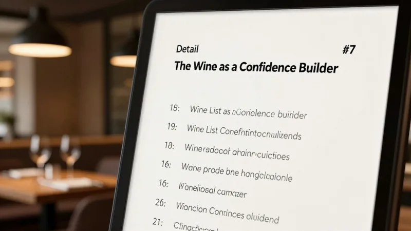 Detail #7: The Wine List as a Confidence Builder - Steakhouse Customer Experience: Details That Justify $60 Steaks — KwickOS