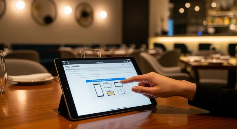 Choosing the Right Tablet Hardware - Tableside Tablet Ordering: Setup, ROI, and Staff Training — KwickOS