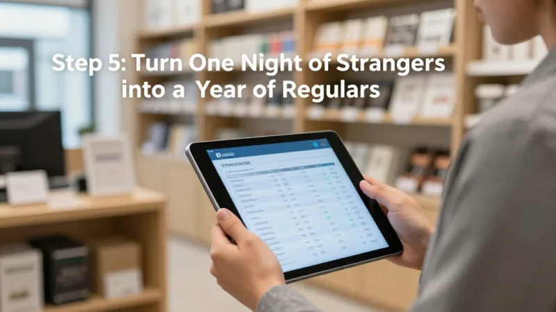 Step 5: Turn One Night of Strangers into a Year of Regulars - Valentine's Day Restaurant Strategy: Maximize the Biggest Date Night — KwickOS