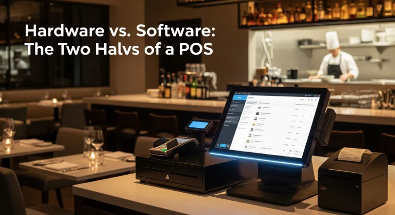 Hardware vs. Software: The Two Halves of a POS - What Is a POS System? (And Why the Wrong One Could Cost You $14,000...