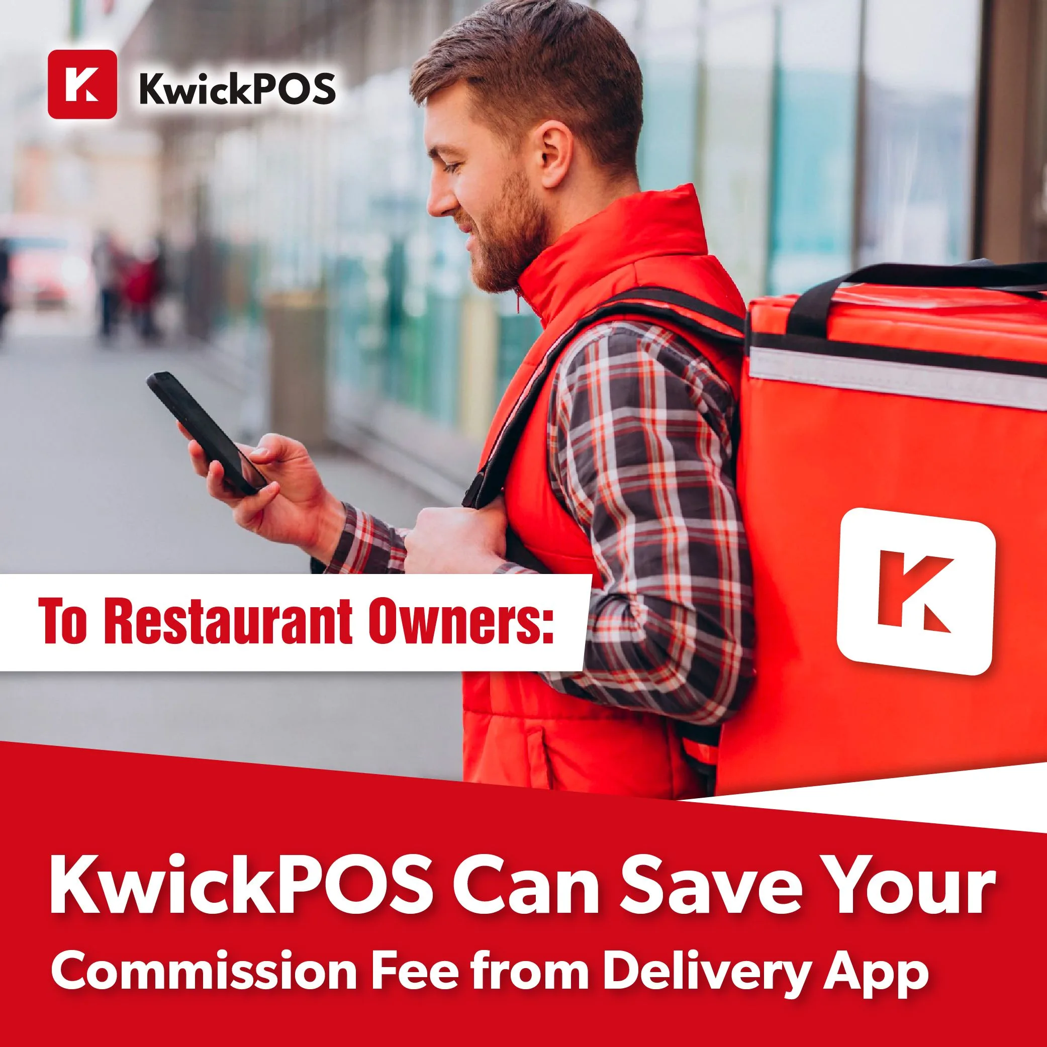 KwickDriver delivery integration with real-time tracking
