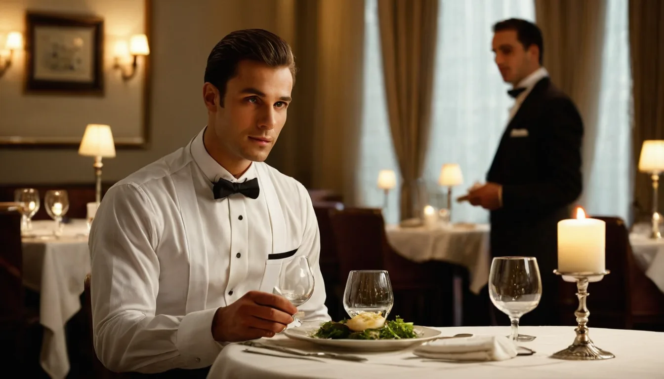 KwickVoice — a fine-dining server taking a guest's order tableside without a screen