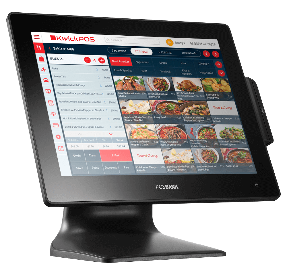 KwickOS Apex Station - premium POS hardware