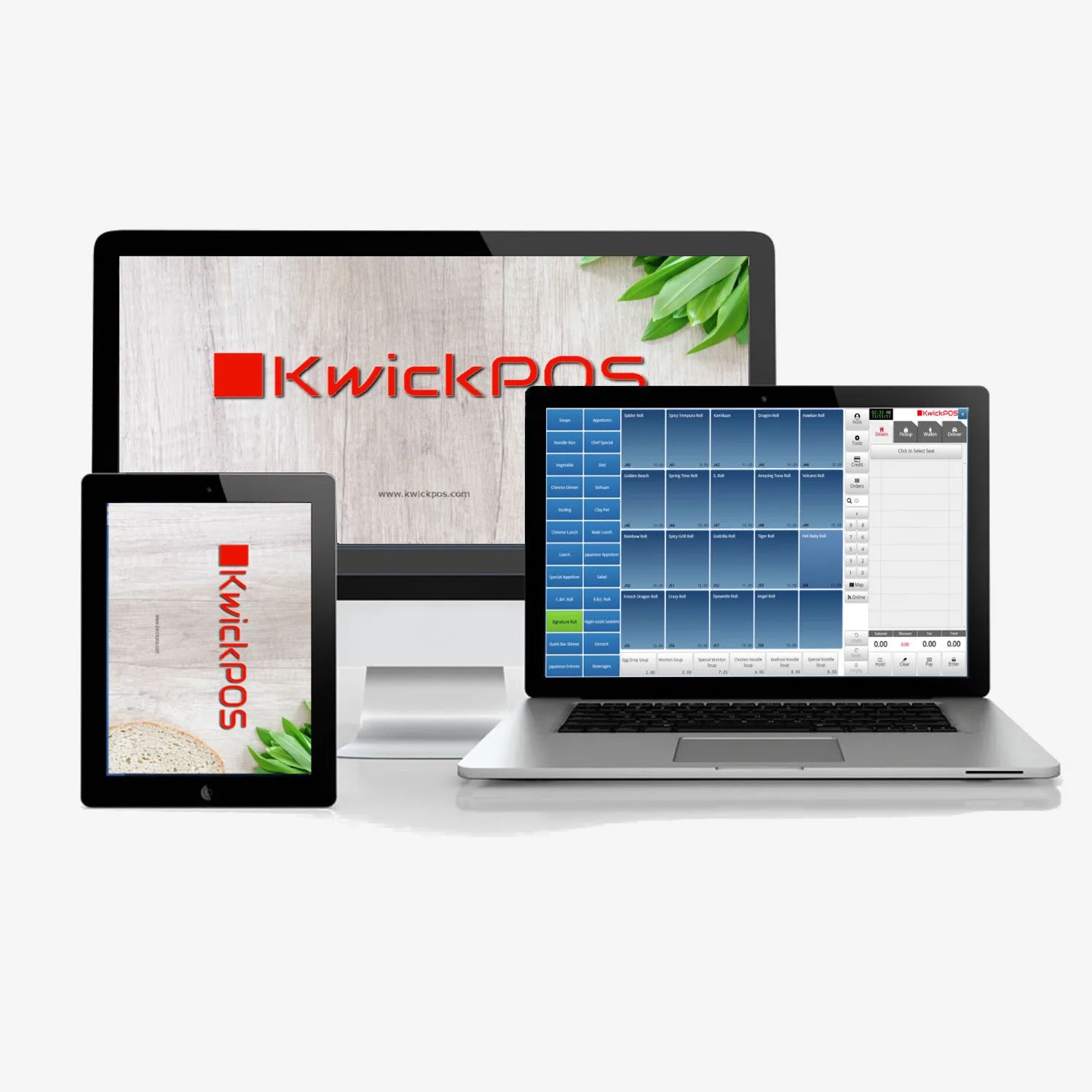 KwickOS dashboard — clean, fast interface designed to save owners time